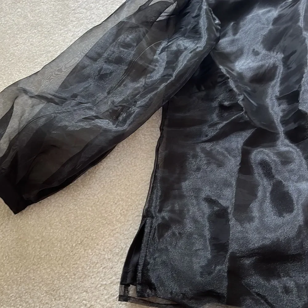 Cece black bow blouse - Picture 2 of 3